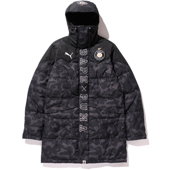 Bape X Puma Collaboration Long Coat - Picture 2 of 5